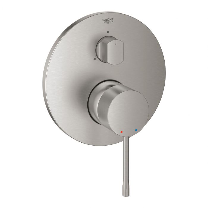 Bateria prysznicowa do montażu z elementem podtynkowym Rapido SmartBox 35604 do obsługi 3 wyjść wody GROHE Essence 1-uchwytowa 1-otworowa stal nierdzewna | 24169DC1