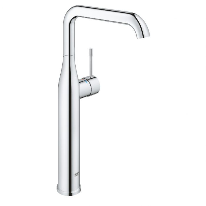 Bateria umywalkowa stojąca GROHE Essence New 1-uchwytowa 1-otworowa chrom z obrotową wylewką giętkie węże przyłączeniowe | 24170001