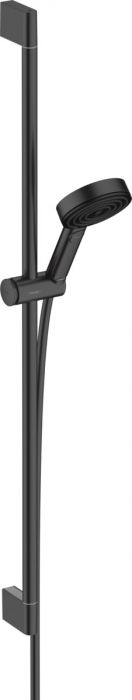 Zestaw prysznicowy 3jet HANSGROHE Pulsify Select S 105 Relaxation wielkość główki: 105 mm, długość drążka: 959 mm czarny mat w komplecie: główka prysznicowa 105 mm, suwak, drążek prysznicowy 959 mm, wąż prysznicowy  | 24171670