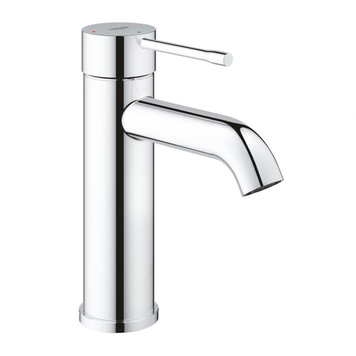 Bateria umywalkowa stojąca GROHE Essence 1-uchwytowa 1-otworowa chrom giętkie węże przyłączeniowe | 24179001