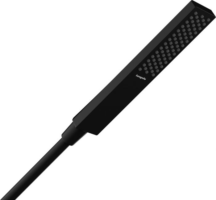 Główka prysznicowa 1jet HANSGROHE Pulsify E 100 mm czarna mat | 24320670