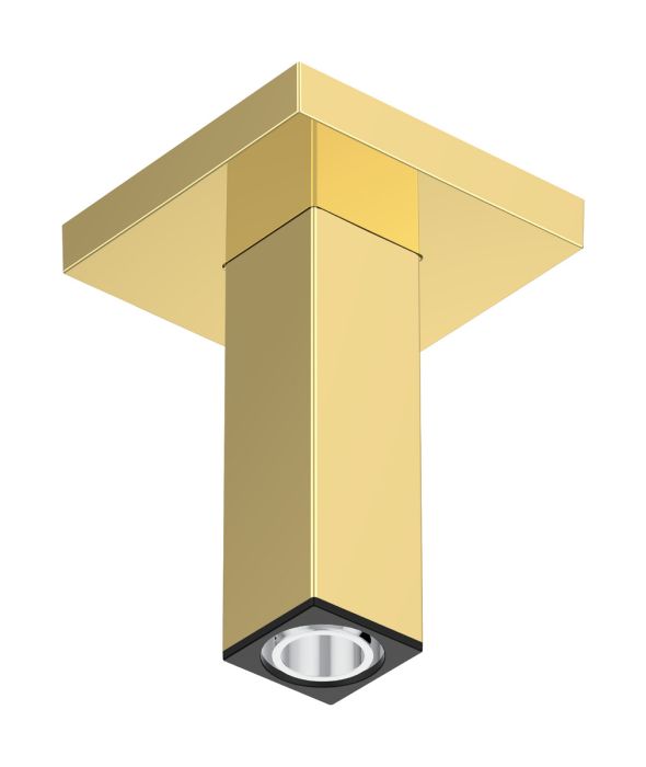 Przyłącze sufitowe HANSGROHE 10 cm złoty optyczny polerowany  | 24338990