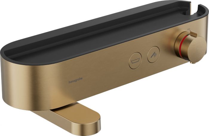 Bateria wannowa natynkowa termostatyczna HANSGROHE ShowerTablet Select 400 brąz szczotkowany | 24340140