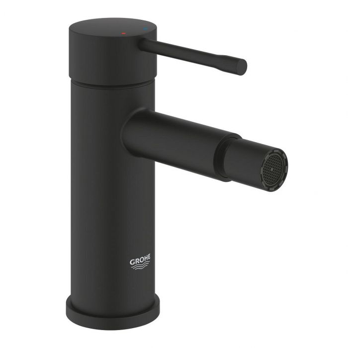 Bateria bidetowa stojąca GROHE Essence 1-uchwytowa 1-otworowa mosiężna phantom black  | 24395KF1