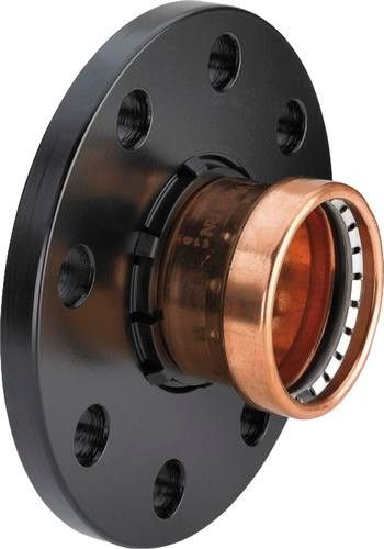Przejście kołnierzowe z miedzi przyłącze zaprasowywane DN 65 d64 mm Profipress XL 2459.5XL na 8 otworów PN10/16