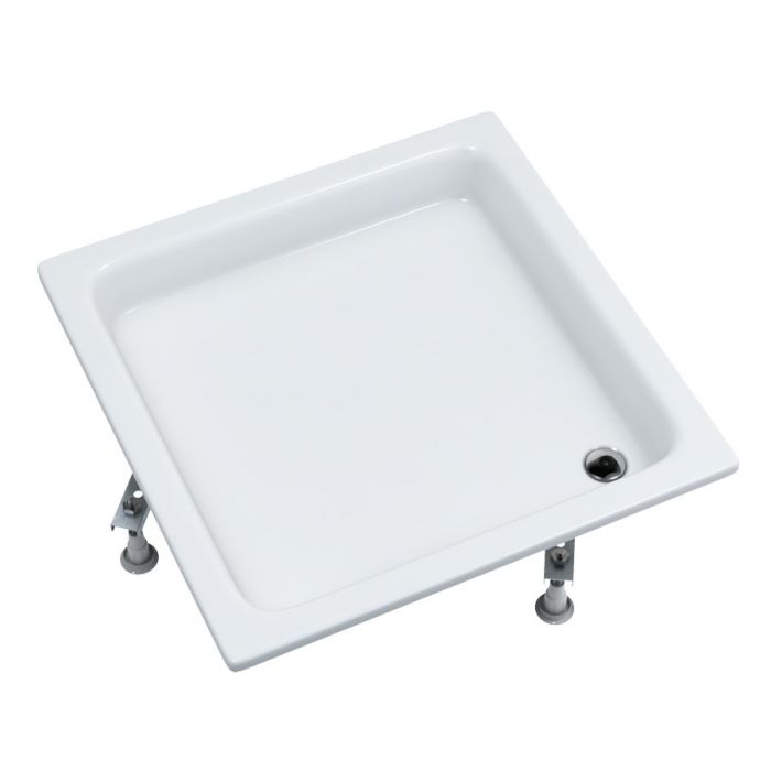 Brodzik akrylowy STANDARD PLUS kwadratowy 90 x 90 x 26 cm SCHEDPOL ZEFIR | 3212