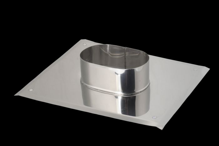 Płyta dachowa 11 x 24 cm KRZYSPOL system jednościenny owalny SJO-0,8, SJO-0,8Ż | SJBOPD110240