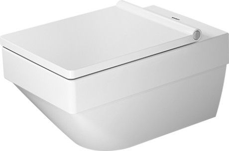Bidet ceramiczny z powłoką WonderGliss DURAVIT Vero Air wiszący mocowanie Durafix w komplecie 37 cm biały alpin | 22741500001