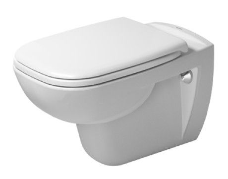 Miska toaletowa DURAVIT D-Code wisząca lejowa 35.5 x 54.5 cm biały alpin | 25350900002