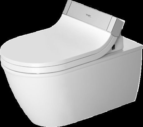 Darling miska toaletowa wisząca do SensoWash 37 x 62 cm biały alpin elementy przyłączeniowe w komplecie
