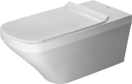 Miska toaletowa ceramiczna DURAVIT DuraStyle wisząca lejowa 37 x 70 cm biały alpin | 2559090000
