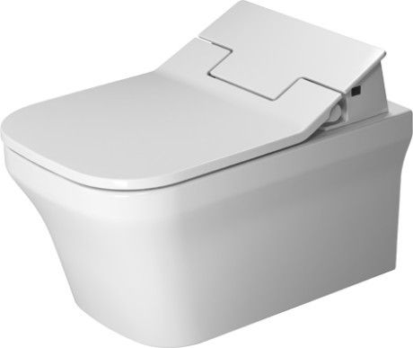 Miska toaletowa ceramiczna DURAVIT P3 Comforts wisząca lejowa 38 x 57 cm biały alpin | 2561590000