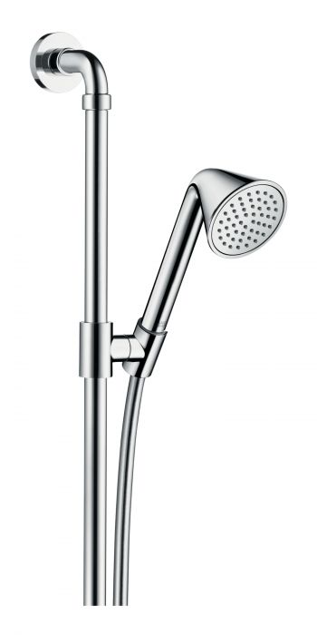Zestaw prysznicowy HANSGROHE Axor Showers/Front mosiądz polerowany AXOR Showers/Front Główka prysznicowa Axor 1jet Front, AXOR Wąż prysznicowy 1,60 m | 26023930
