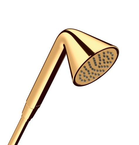Główka prysznicowa HANSGROHE Axor Showers/Front DN 15 polished gold optic | 26025990