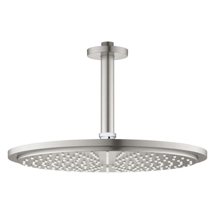 Deszczownica 1-strumieniowa GROHE Rainshower Cosmopolitan 310 z przepustem stropowym 142 mm stal nierdzewna  | 26067DC0
