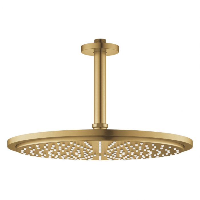 Deszczownica 1-strumieniowa GROHE Rainshower Cosmopolitan 310 z przepustem stropowym 142 mm brushed cool sunrise  | 26067GN0