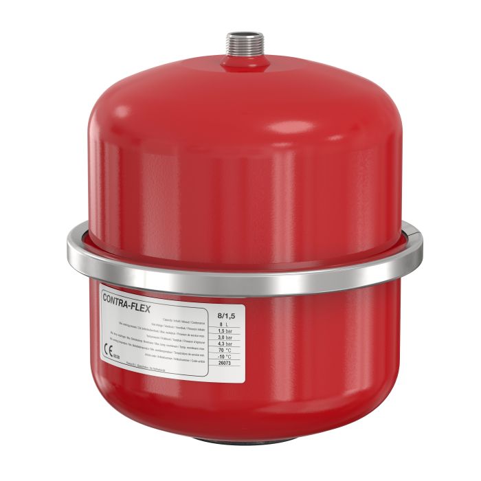 Naczynie wzbiorcze do zamkniętych instalacji grzewczych i chłodniczych membranowe Contra-flex 8 3 bar 8 l RAL 3002