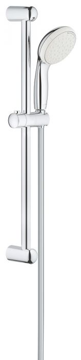 Zestaw prysznicowy 2 strumienie GROHE Tempesta 100 długość węża: 1750 mm 1/2" x 1/2", drążek prysznicowy: 600 mm chrom  | 26162001