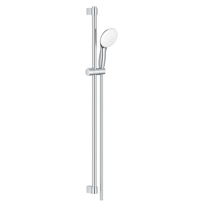 Zestaw prysznicowy GROHE chrom elementy składowe: słuchawka prysznicowa Tempesta 110 (26 161) 2 strumieniowa, drążek prysznicowy, 900 mm (27 524 000), wąż prysznicowy Relexaflex 1750 mm 1/2" x 1/2" (28 154)  | 26163003
