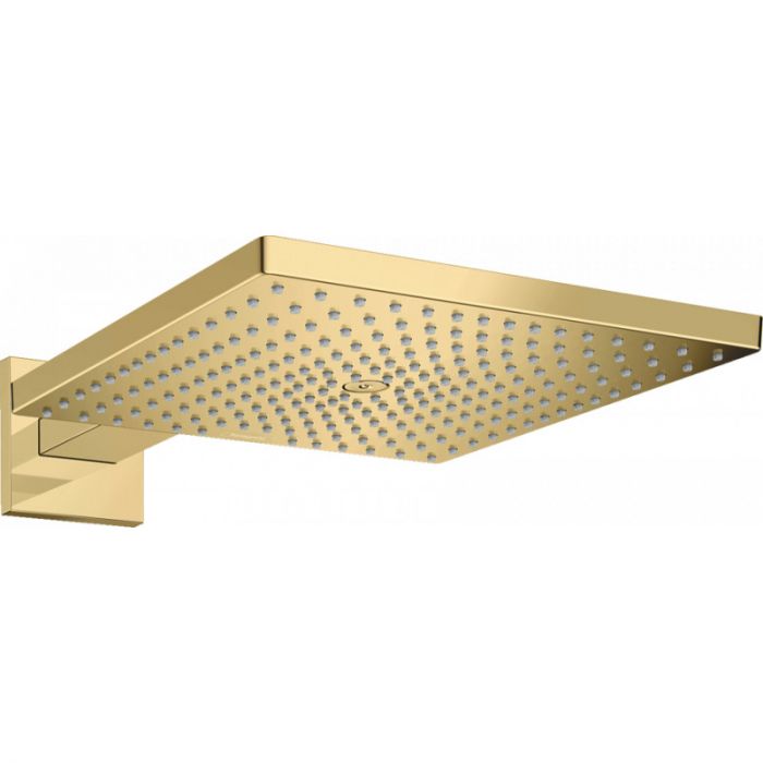 Głowica prysznicowa kwadratowy 1-strumieniowa 300x300 mm HANSGROHE Raindance E z ramieniem prysznicowym złoto optyczne polerowane | 26238990 #2