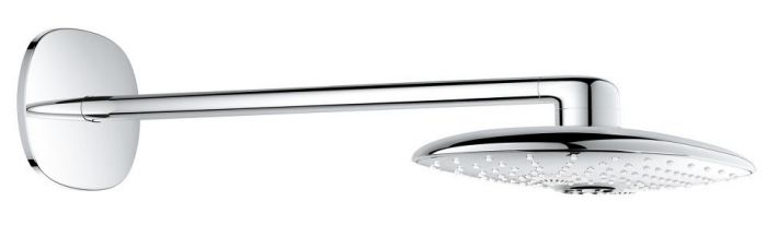 Deszczownica z ramieniem przyłączeniowym ściennym GROHE Rainshower 360 Duo chrom | 26254000