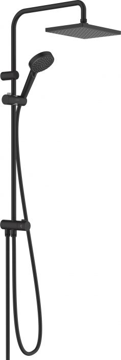 Zestaw prysznicowy 1 jet HANSGROHE Vernis Shape 230 Reno czarny mat | 26282670