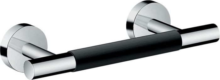 Półka HANSGROHE Unica na stopę metalowa głębokość: 107 mm chrom | 26329000