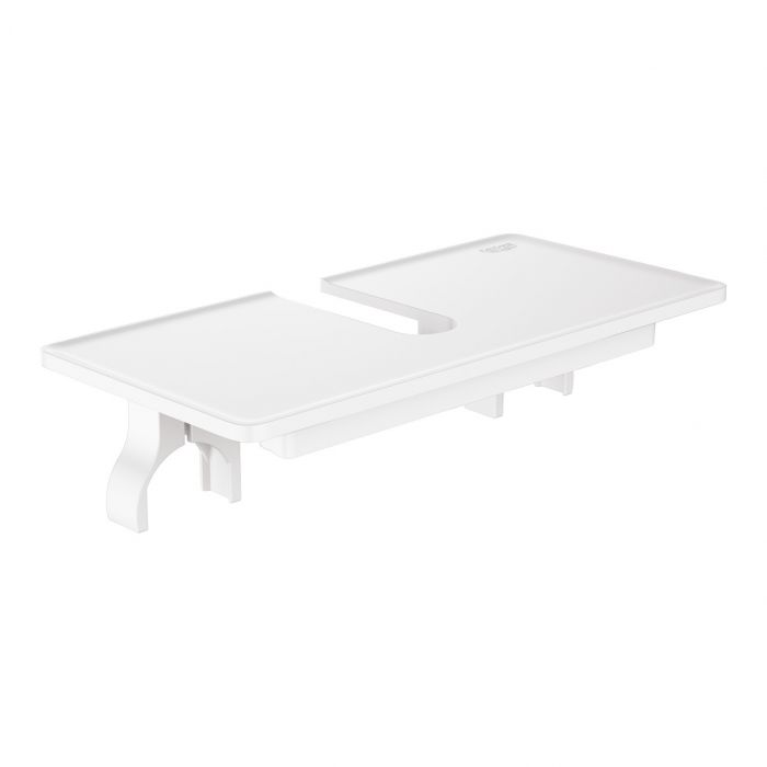 Półka na przybory do mycia GROHE Euphoria do systemów prysznicowych Euphoria i Tempesta z termostatem 205 x 102 x 52 mm biała  | 26362LN1