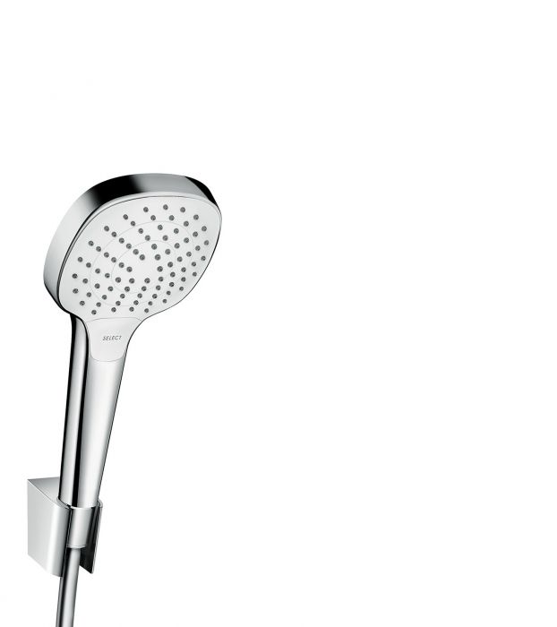 Zestaw prysznicowy HANSGROHE Croma Select E Vario/Porter'S biały/chrom | 26413400