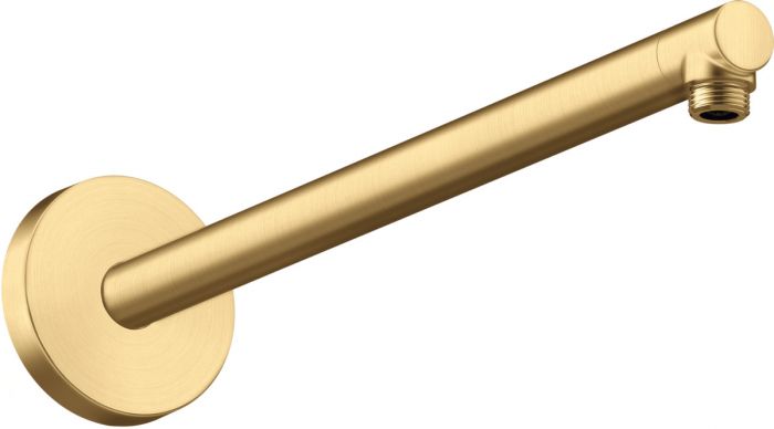Ramię prysznicowe HANSGROHE Axor ShowerSolutions 390 mm złoty optyczny szczotkowany  | 26431250
