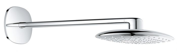 Deszczownica okrągły z ramieniem przyłączeniowym ściennym średnica 360 mm GROHE Rainshower 360 Mono 1-strumieniowa chrom  | 26450000