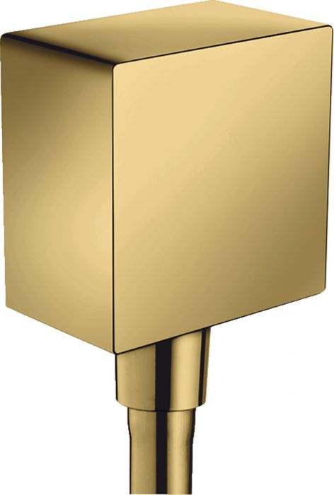 Przyłącze HANSGROHE Fixfit Square złote optyczne polerowane | 26455990