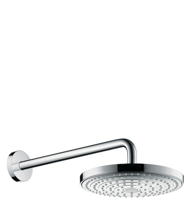 Głowica prysznicowa HANSGROHE Raindance Select S metalowa ścienna d240 chrom | 26470000