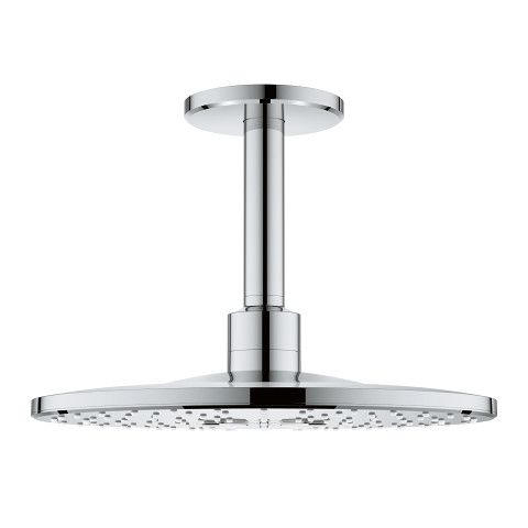 Deszczownica 2-strumieniowa długość: 142 mm, śr.: 310 mm GROHE Rainshower 310 SmartActive z przepustem stropowym chrom | 26477000