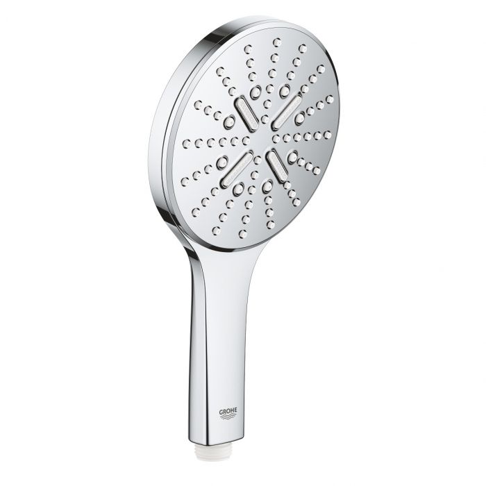 Prysznic ręczny 3-strumieniowy GROHE Rainshower SmartActive 130 d130 chrom | 26545000