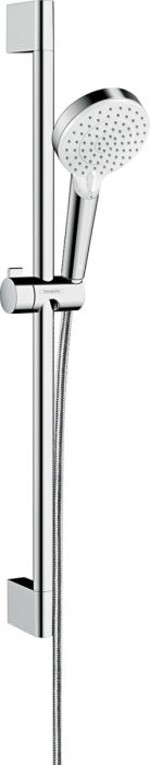 Zestaw prysznicowy IntenseRain HANSGROHE Crometta Vario Unica DN 15 biały/chrom Green 6 l/min | 26555400