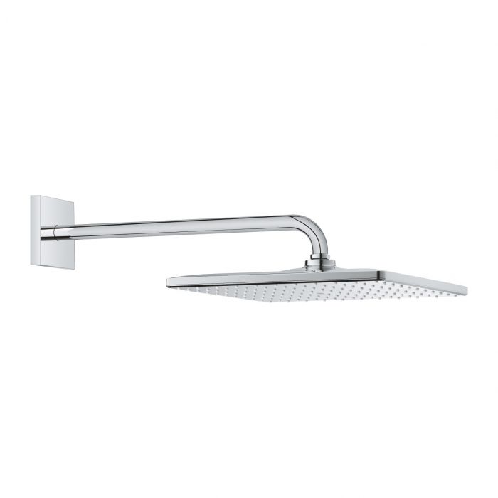 Deszczownica 1-strumieniowa GROHE Rainshower 310 Mono Cube kwadratowa z ramieniem chrom | 26563000