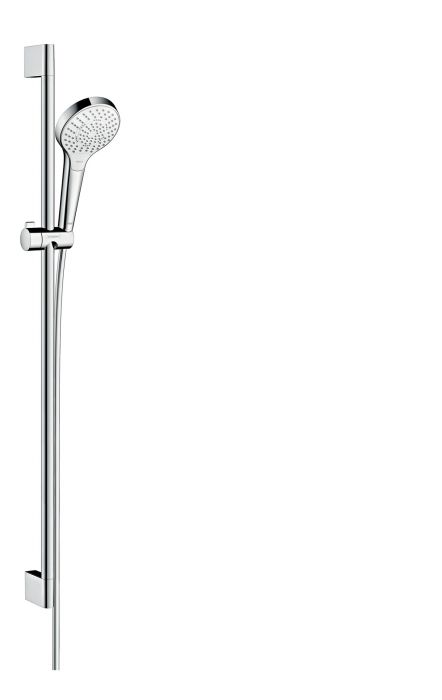 Zestaw prysznicowy EcoSmart HANSGROHE Croma Select S Multi biały/chrom | 26571400