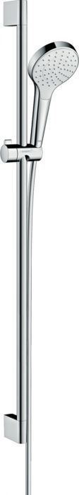 Zestaw prysznicowy HANSGROHE Croma Select S 1jet biały/chrom przepływ max. (przy 3 bar): 9 l/min | 26575400