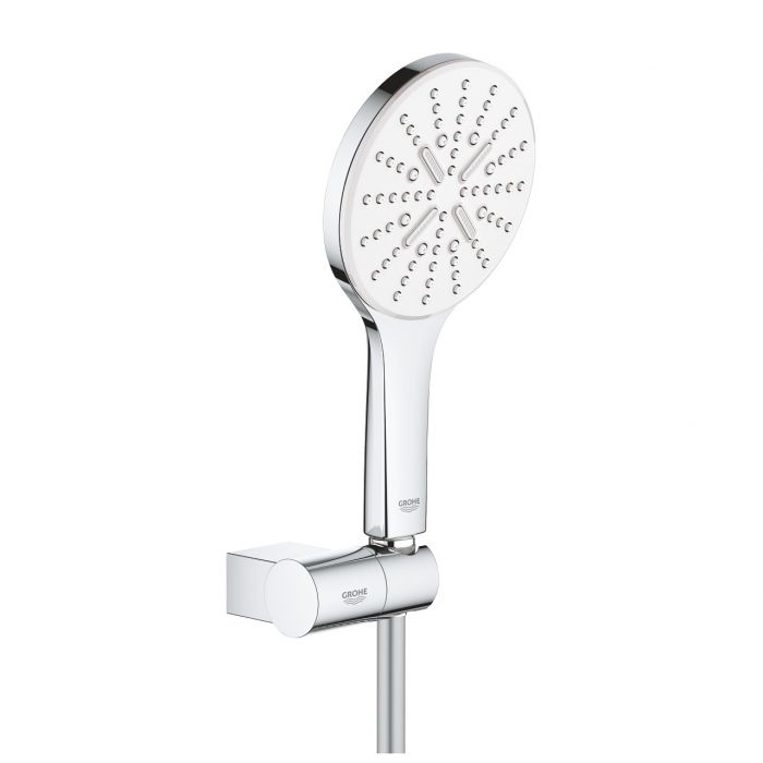Słuchawka prysznicowa 3-strumieniowa GROHE Rainshower SmartActive 130 moon white | 26580LS0