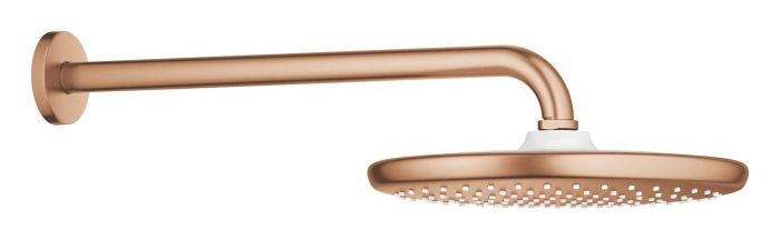 Deszczownica 250 mm GROHE TEMPESTA z ramieniem 380 mm Brushed Warm Sunset  | 26663DL0