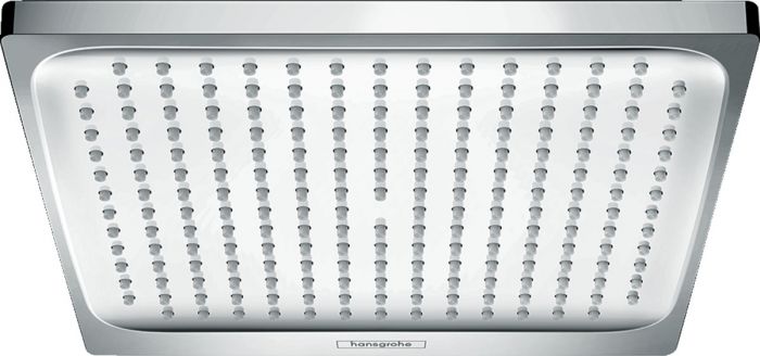 Głowica prysznicowa montaż: sufit lub ściana HANSGROHE Crometta E 240 1jet 240 x 240 mm chrom | 26722000