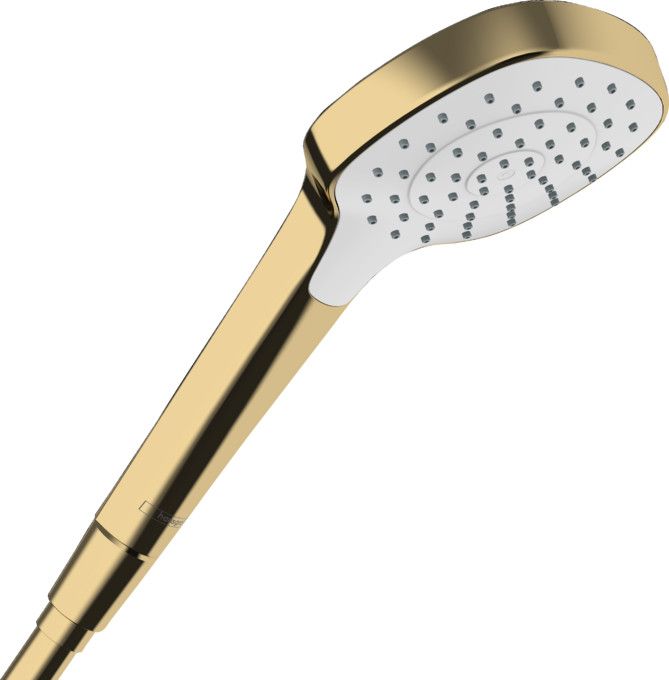 Główka prysznicowa 1 jet HANSGROHE Croma E wielkość główki: 110 mm złoty optyczny polerowany  | 26814990