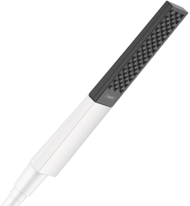 Głowica prysznicowa 1-strumieniowa HANSGROHE Rainfinity 100 długość: 230 mm biała matowa | 26866700