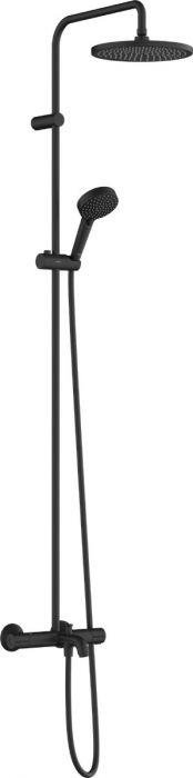 Zestaw wannowo-prysznicowy termostatyczny 1 jet HANSGROHE Vernis Blend 240 czarny mat | 26899670