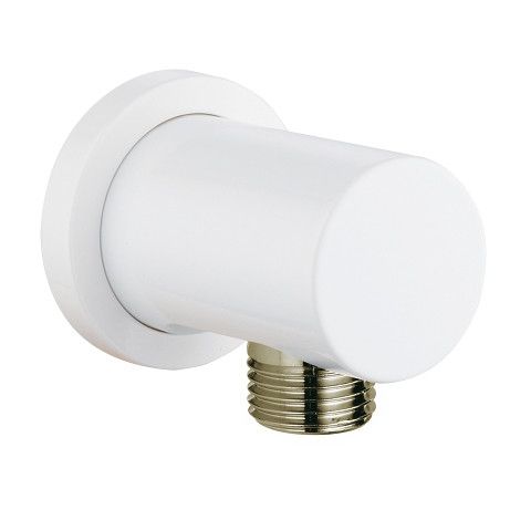 Kolano przyłączeniowe ścienne GROHE Rainshower DN 15 moon white/chrom | 27057LS0