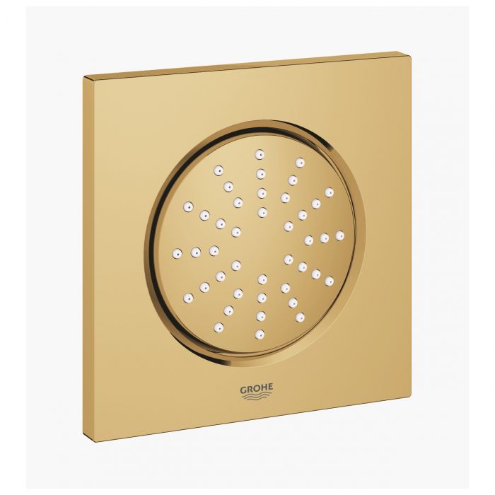 Prysznic jednostrumieniowy, boczny 127 x 127 mm GROHE Rainshower F-Series  cool sunrise  | 27251GL0