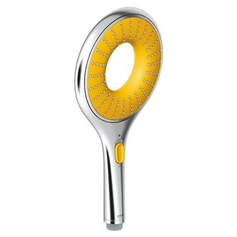 Prysznic ręczny, 2-strumieniowy GROHE Rainshower Icon metalowy żółty zawiera: wąż prysznicowy | 27446000