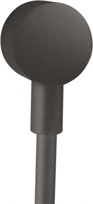 Przyłącze węża natryskowego HANSGROHE Axor Fixfit czarny chrom szczotkowany | 27451340