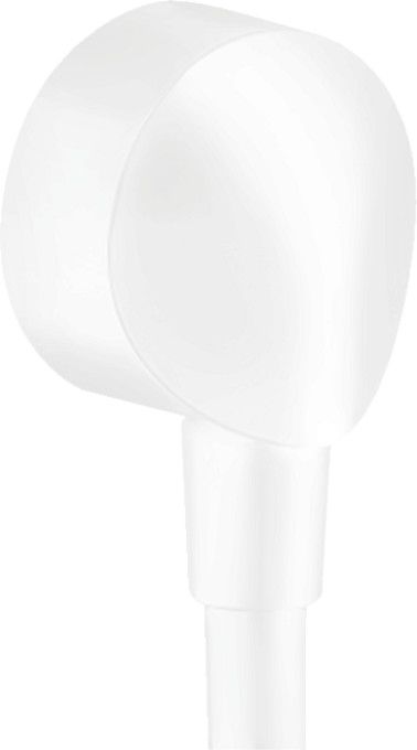 Przyłącze węża natryskowego HANSGROHE Fixfit E DN 15 białe matowe  | 27454700